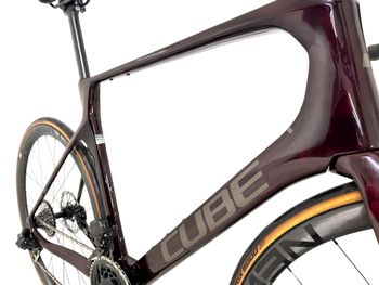Used CUBE AGREE C:62, SLX 2025 2025 Road & Gravel, Red — image 8 of 14