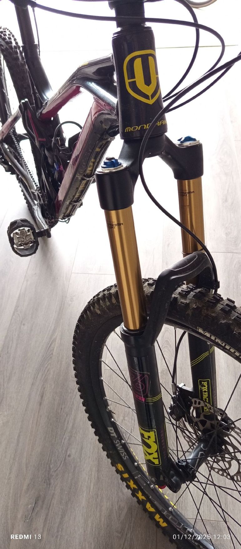 Used Mondraker Dune XR 2017 2017 Mountainbike, Purple — image 5 of 7