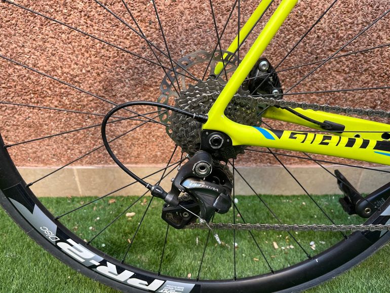 Used Giant TCR Advanced 1 Disc KOM 2019 2019 Road & Gravel, Negro — image 6 of 9