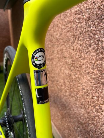 Used Giant TCR Advanced 1 Disc KOM 2019 2019 Road & Gravel, Negro — image 5 of 9