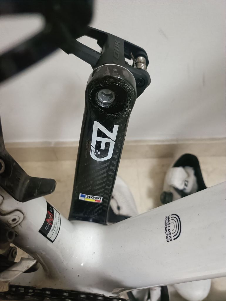 Used Look Look 785 HUEZ RS 2019 Road & Gravel, White — image 7 of 12