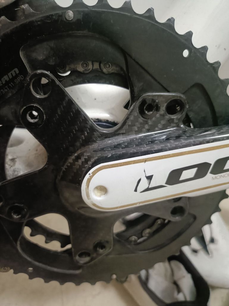 Used Look Look 785 HUEZ RS 2019 Road & Gravel, White — image 9 of 12