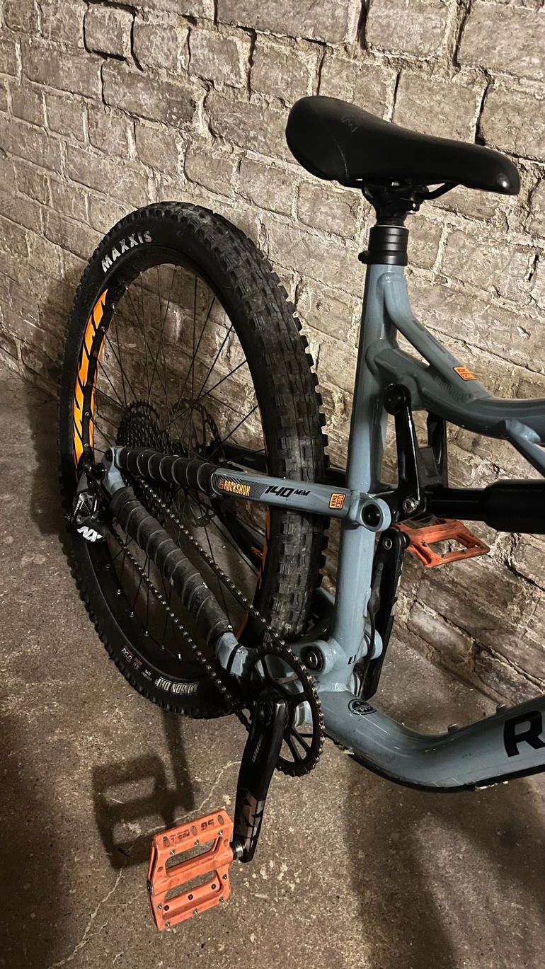 Gebrauchtes Rockrider AM100S 2020 Mountainbike, Hellgrau — Bild 16 von 16