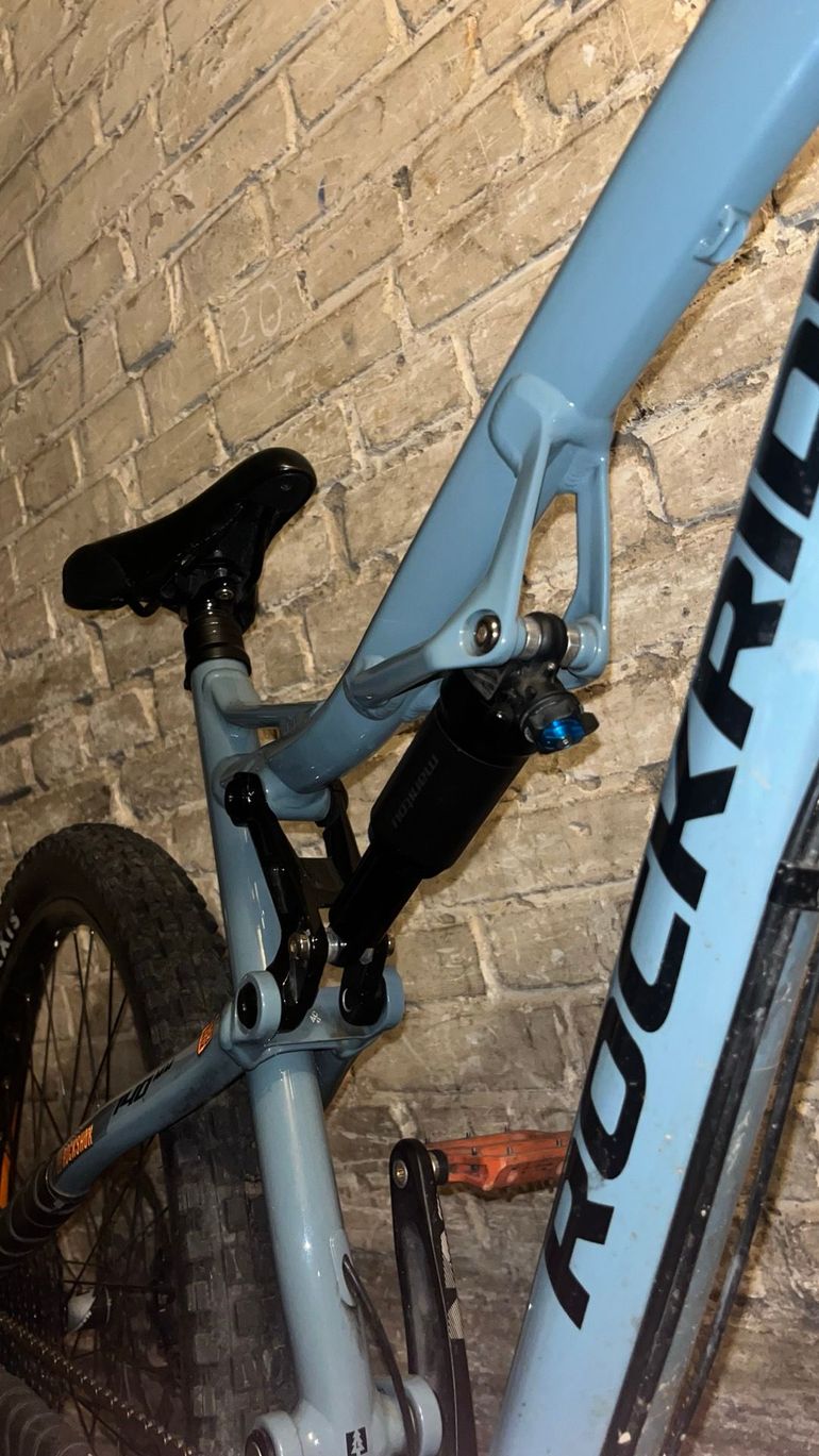Gebrauchtes Rockrider AM100S 2020 Mountainbike, Hellgrau — Bild 10 von 16