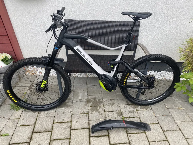 Used BULLS Bulls SIX50 EVO AM 3 2018 Mountainbike, Light Gray — image 1 of 11