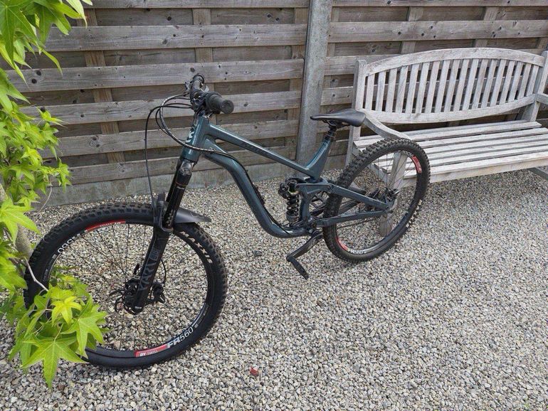 Used Kona Process 153 Sram Eagle Transmission GX 2023 Mountainbike, Blue — image 12 of 14