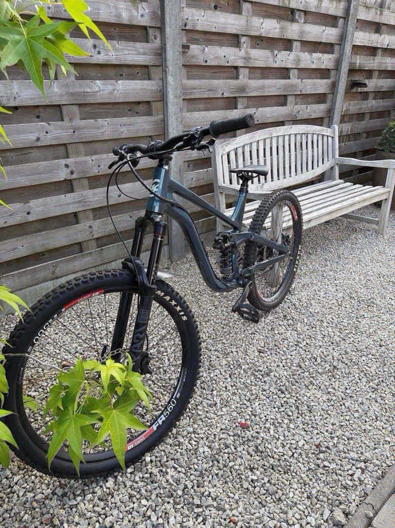 Used Kona Process 153 Sram Eagle Transmission GX 2023 Mountainbike, Blue — image 11 of 14