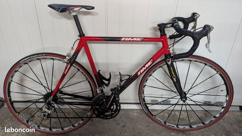Used Time Time VX Carbone 2013 Road & Gravel, Red — image 2 of 3