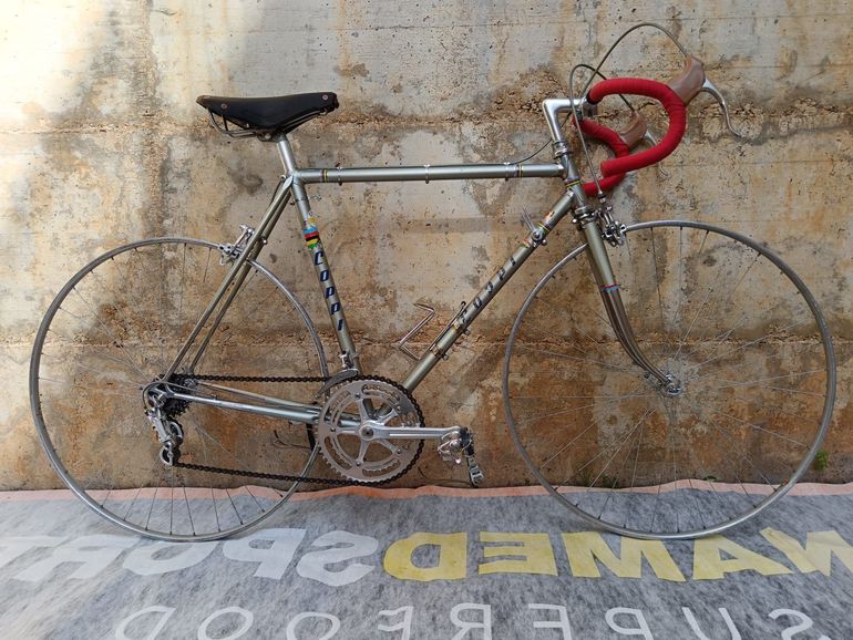 Used Coppi Campagnolo Nuovo Record 1970 Road & Gravel, Hellgrau — image 1 of 8