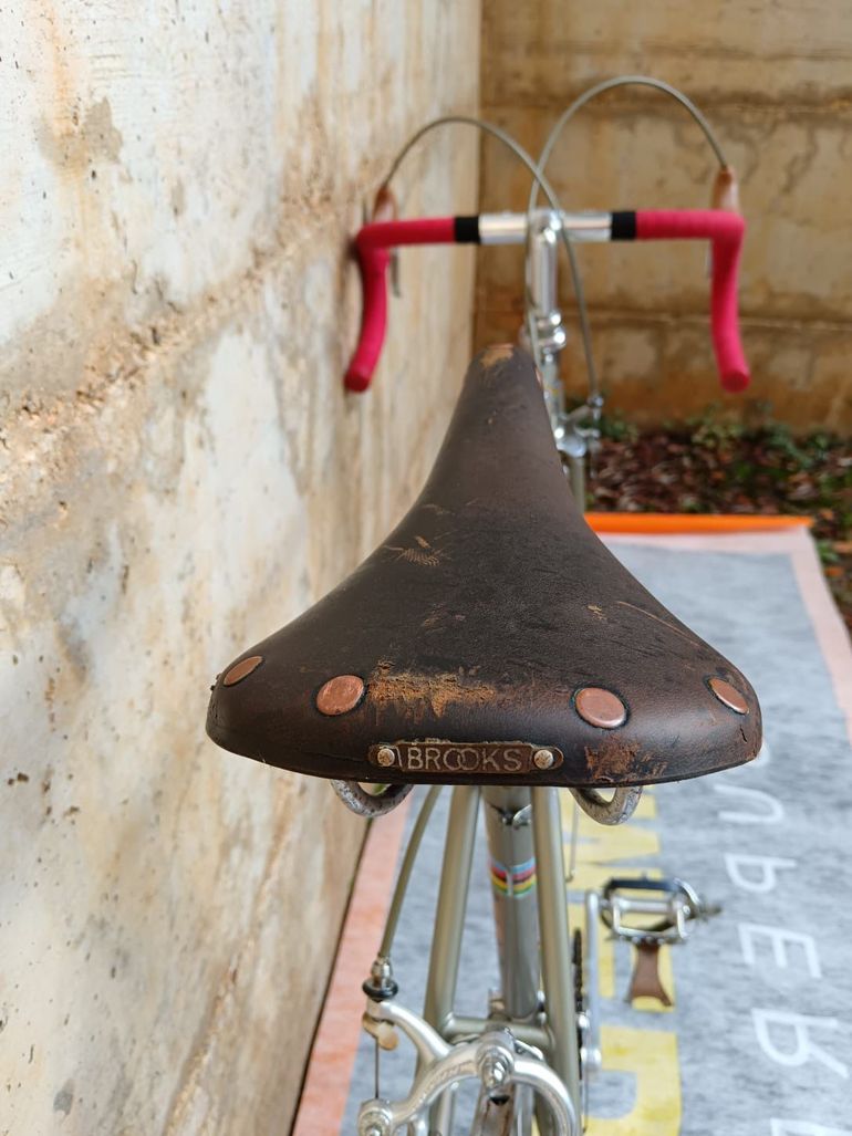 Used Coppi Campagnolo Nuovo Record 1970 Road & Gravel, Hellgrau — image 5 of 8