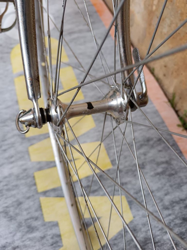 Used Coppi Campagnolo Nuovo Record 1970 Road & Gravel, Hellgrau — image 7 of 8