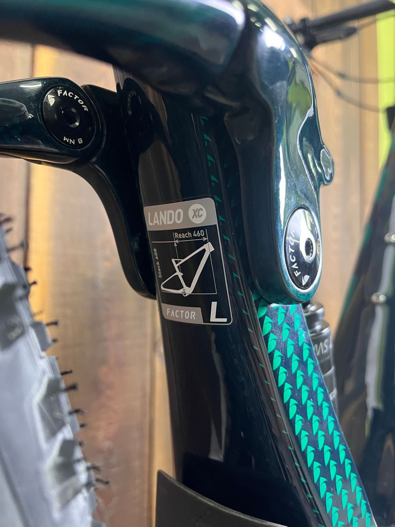 Used Factor LANDO XC 120 Mm Custom 2023 Mountainbike — image 11 of 13