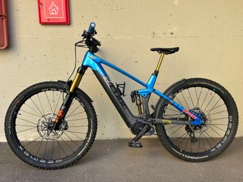 Used CUBE Stereo hybrid Shimano Deore XT 2023 Mountainbike, Blue — image 2 of 25