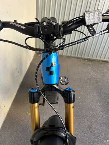 Used CUBE Stereo hybrid Shimano Deore XT 2023 Mountainbike, Blue — image 4 of 25