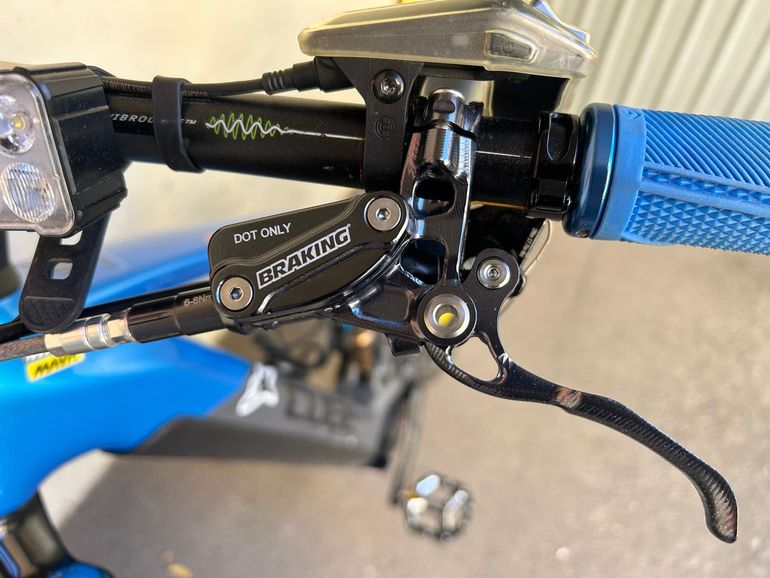 Used CUBE Stereo hybrid Shimano Deore XT 2023 Mountainbike, Blue — image 16 of 25