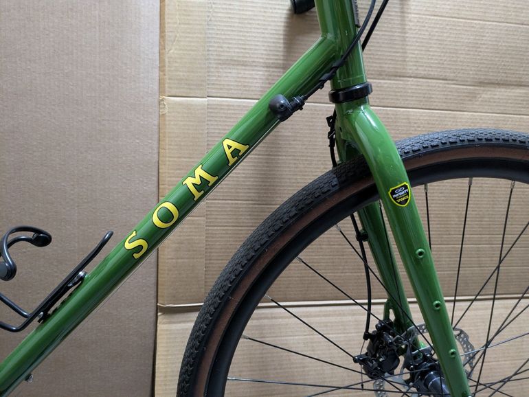 Used Soma Wolverine V. 4.0 Type B 2022 Road & Gravel, Green — image 4 of 21