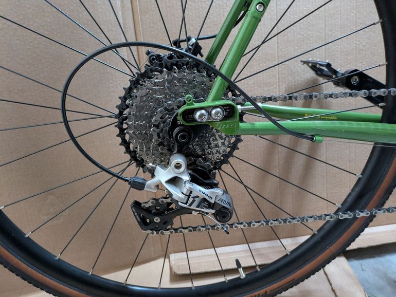 Used Soma Wolverine V. 4.0 Type B 2022 Road & Gravel, Green — image 2 of 21