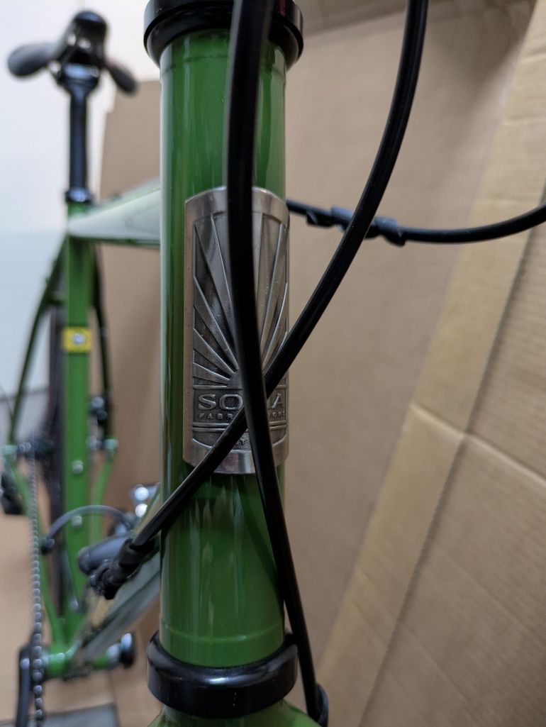 Used Soma Wolverine V. 4.0 Type B 2022 Road & Gravel, Green — image 9 of 21