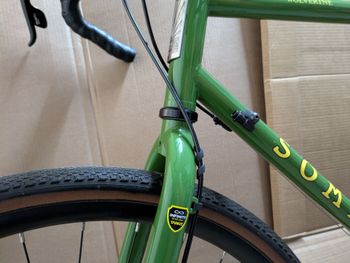 Used Soma Wolverine V. 4.0 Type B 2022 Road & Gravel, Green — image 15 of 21