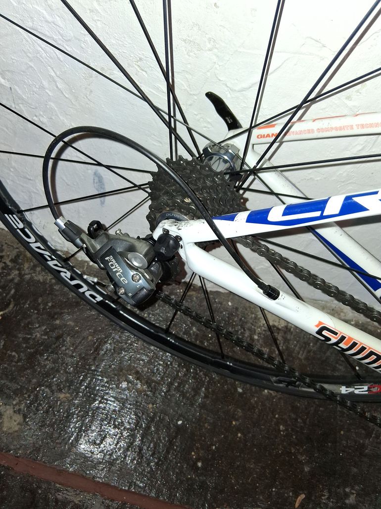 Used Giant Tcr SRAM Force 2013 Road & Gravel, Bianco — image 7 of 13