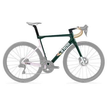 Brugt Cinelli Pressure II 2025 | Frameset DANDY'S RACING GREEN 52 Frameset 2025 Road & Gravel