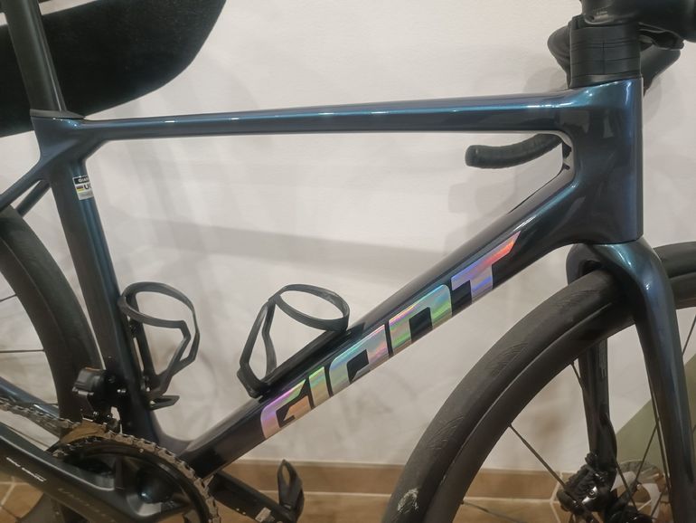Used Giant TCR Advanced Pro 0 Di2 2025 2025 Road & Gravel, Blue — image 3 of 4