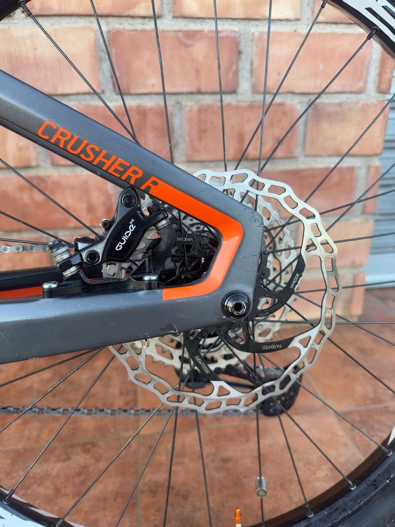 Used Mondraker e-Crusher Carbon R+ 2018 2018 Mountainbike, Hellgrau, 27.5 — image 16 of 20