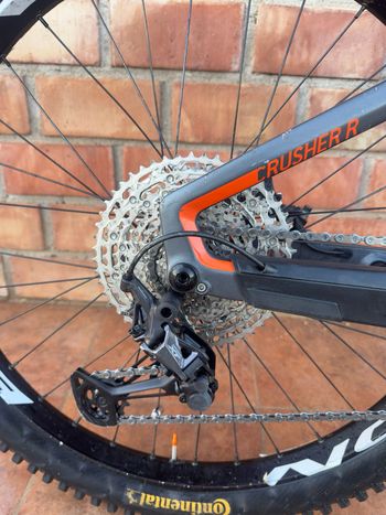 Used Mondraker e-Crusher Carbon R+ 2018 2018 Mountainbike, Hellgrau, 27.5 — image 3 of 20
