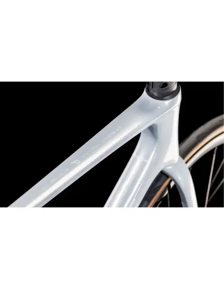 Used CUBE LITENING AIR C:68X PRO 2025 2025 Road & Gravel, Light Gray — image 4 of 6