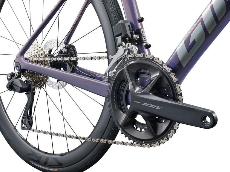 Used Giant Defy Advanced 0 2026 Meteorite Mist "M" 2026 Road & Gravel, Purple — image 11 of 12