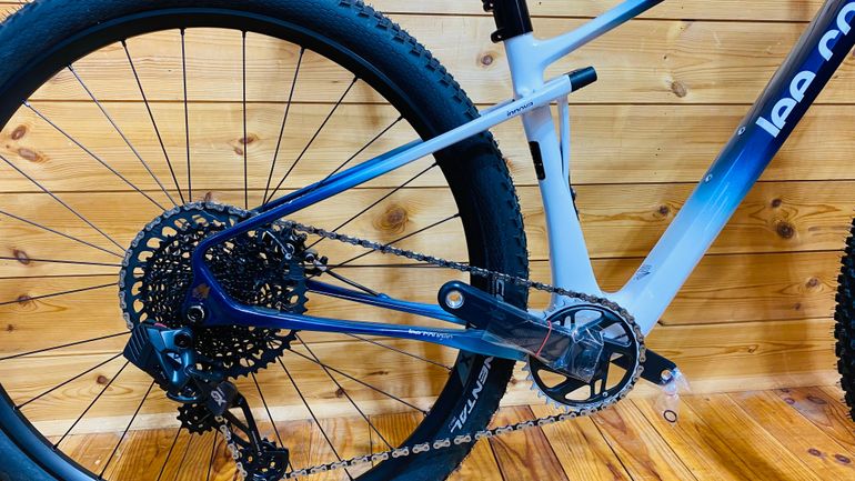 Used Lee Cougan RAMPAGE INNOVA GX EAGLE AXS 12V 2024 Mountainbike, Blau — image 4 of 8