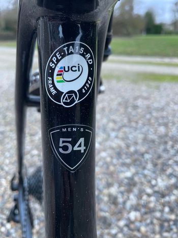 Used Specialized Men's Tarmac Sport 2018 2018 Road & Gravel, Black — image 6 of 6
