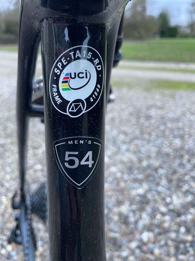 Used Specialized Men's Tarmac Sport 2018 2018 Road & Gravel, Black — image 6 of 6