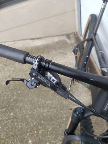 Used ROCKRIDER Hardtail Mountain Bike SRAM X01 Eagle 2020 Mountainbike, Black — image 7 of 9