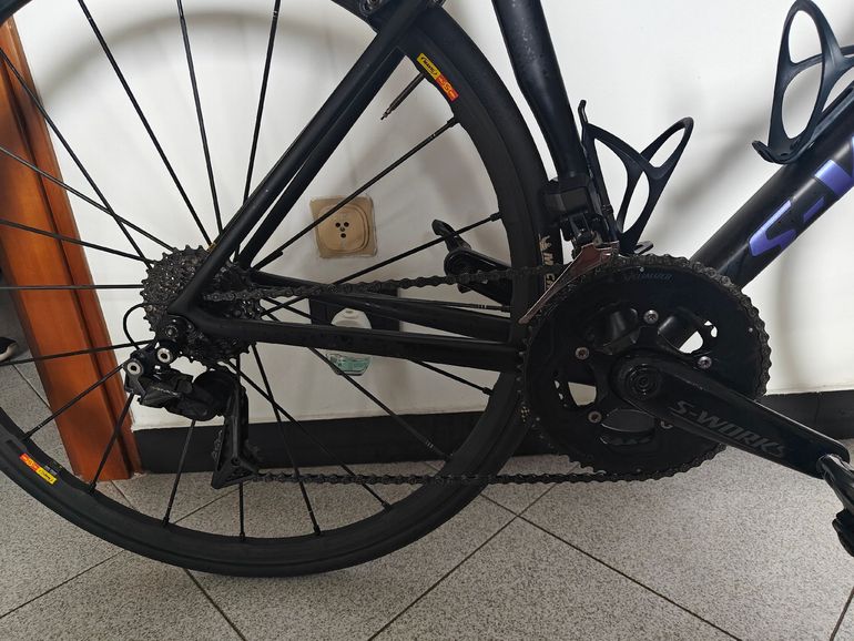 Used Specialized S-Works Tarmac Di2 2017 2017 Road & Gravel, Black — image 3 of 7