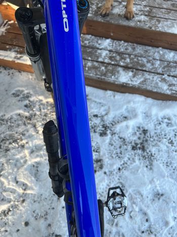 Norco Optic C1 2023 Frameset 2023 Mountainbike usato, Blu — immagine 9 di 13