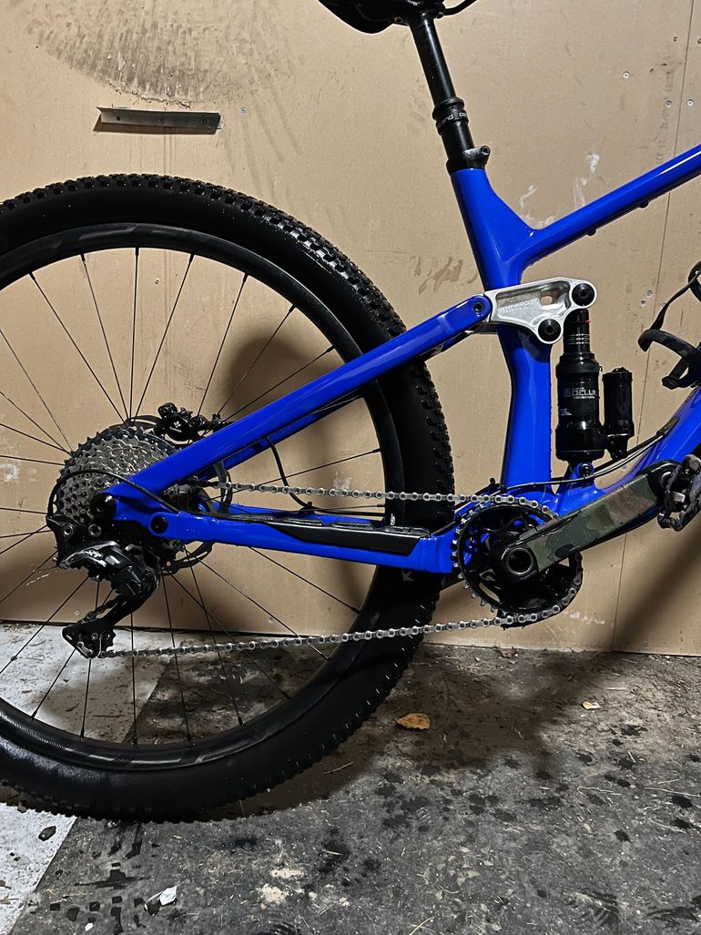 Norco Optic C1 2023 Frameset 2023 Mountainbike usato, Blu — immagine 3 di 13