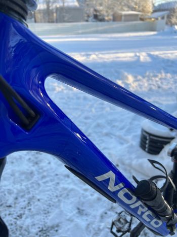 Norco Optic C1 2023 Frameset 2023 Mountainbike usato, Blu — immagine 6 di 13