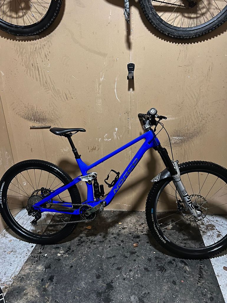 Norco Optic C1 2023 Frameset 2023 Mountainbike usato, Blu — immagine 4 di 13