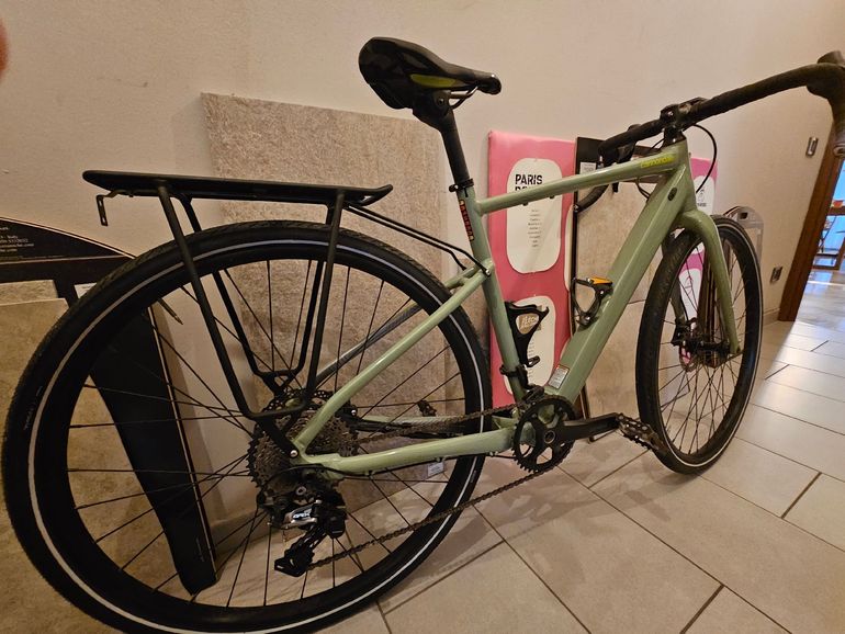 Used Cannondale Topstone Neo SL 1 2024 2024 Road & Gravel, Green — image 1 of 4