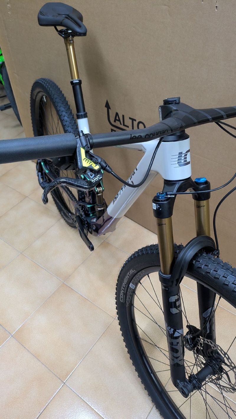 Used Lee Cougan Cross Fire Trail 2026 Mountainbike, White — image 5 of 5