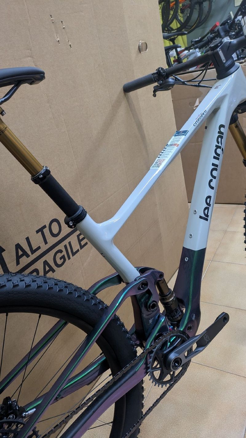 Used Lee Cougan Cross Fire Trail 2026 Mountainbike, White — image 4 of 5