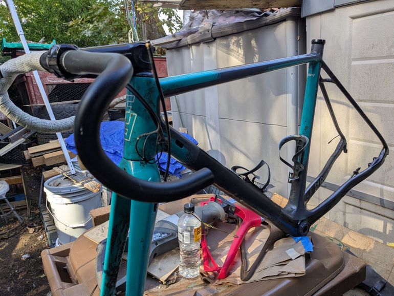 Used Flanders Flanders Forte 2017 Cyclecross Gravel Frameset 2017 Road & Gravel, Black — image 2 of 4