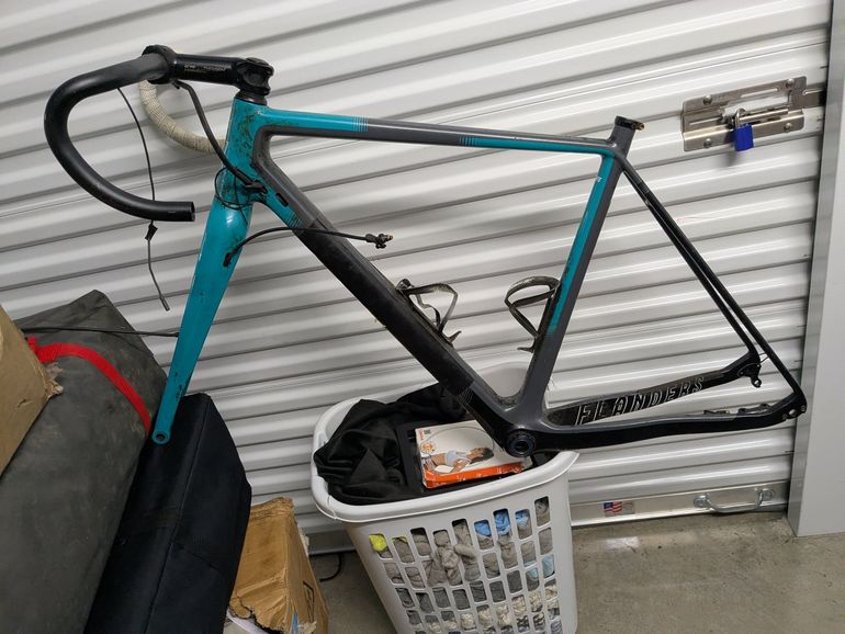 Used Flanders Flanders Forte 2017 Cyclecross Gravel Frameset 2017 Road & Gravel, Black — image 1 of 4