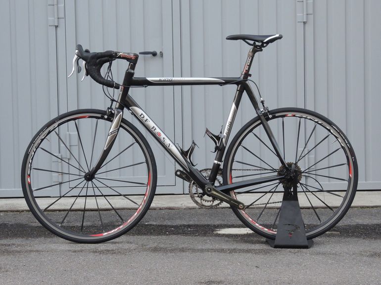 Used De Rosa King X Light 2005 Road & Gravel, Hellgrau — image 2 of 5