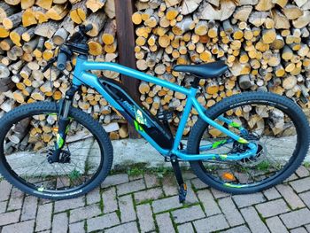 Used ROCKRIDER 27.5" E-ST 100 ELECTRIC MOUNTAIN BIKE 2021 2021 Mountainbike, Light Gray, 27.5 — image 2 of 7