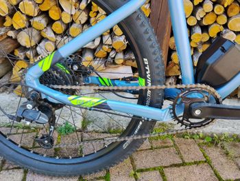 Used ROCKRIDER 27.5" E-ST 100 ELECTRIC MOUNTAIN BIKE 2021 2021 Mountainbike, Light Gray, 27.5 — image 3 of 7