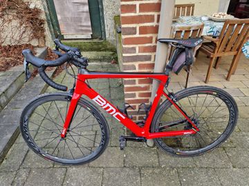 BMC Teammachine SLR01 TEAM 2018 2018 Road & Gravel usato, Rosso — immagine 3 di 5