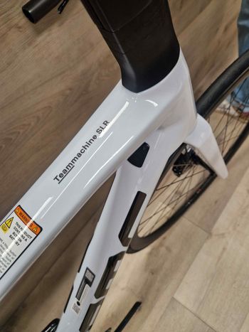 Used BMC Teammachine SLR One 2025 2025 Road & Gravel, Blanco — image 5 of 6