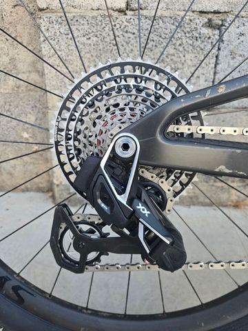 Scott Spark Sram Eagle Transmission XX SL 2023 Mountainbike usato, Verde — immagine 3 di 6